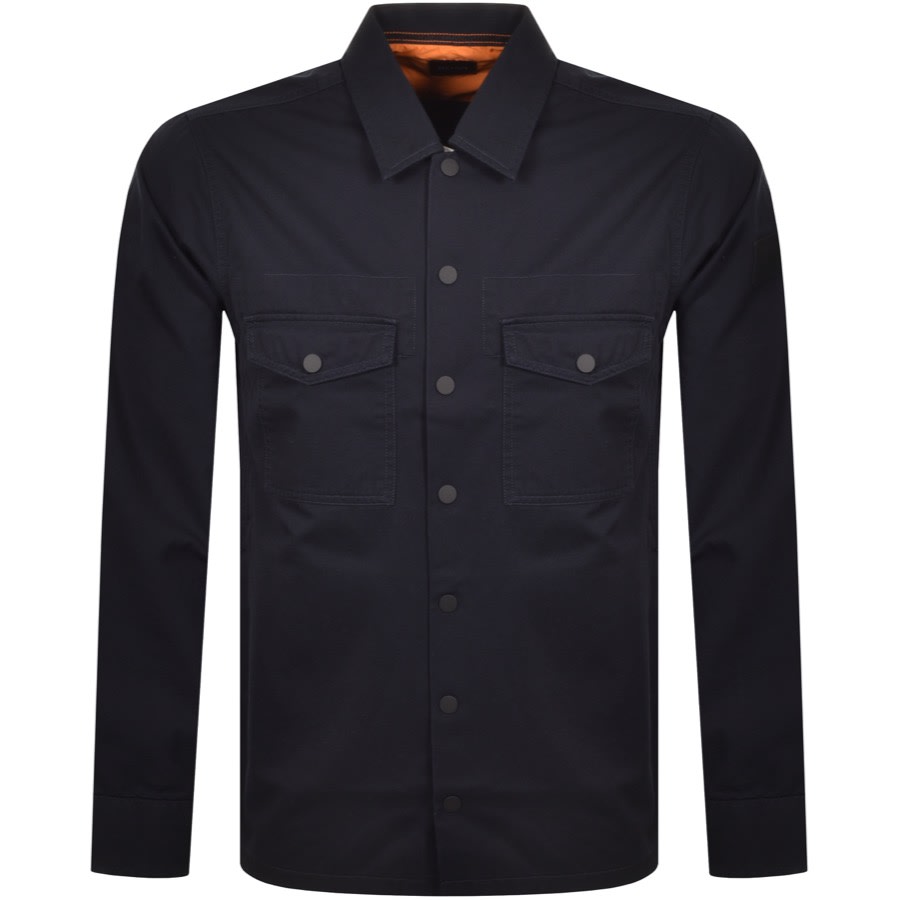 Alternative Image for ProductBOSS Lovel Zip Overshirt Jacket Navy1